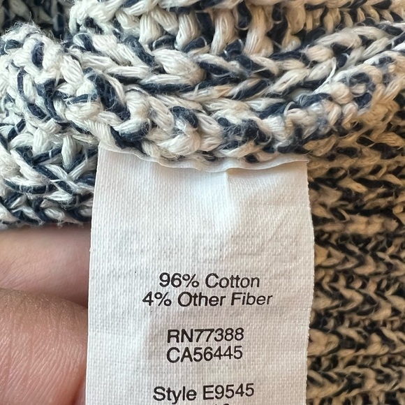 Madewell Chunky Knit Veranda Sleeveless Mock Neck Sweater- Size XXS - Picture 10 of 11